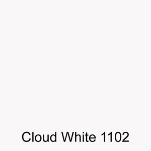 Cloud white shade color swatch for custom colored gel coat that is great for boat building, repairs, molds, spray up processes and hand lay up.