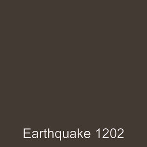 Earthquake color swatch for colored polyester gel coat resin that creates high quality finished parts.