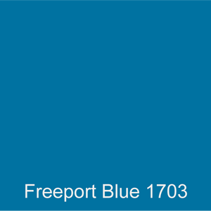 Freeport Blue custom colored swatch for ISO NPG superior grade polyester gel coat resin.