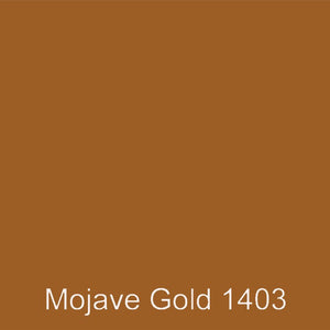 Mojave Gold custom color polyester gel coat that has good weather, heat and water resistance.