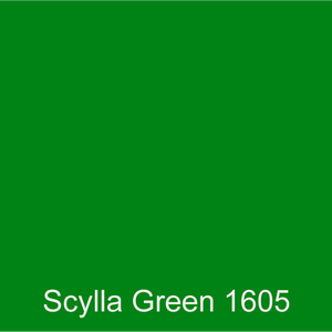 Scylla Green custom colored swatch for ISO NPG superior grade polyester gel coat resin.