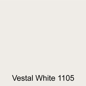 Vestal White custom color ISO NPG polyester gel coat for a protective high gloss finish.
