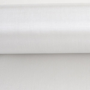 Roll of 4 oz by 50" wide fiberglass fabric. Light weight, smooth fiberglass that creates a transparent laminate when used with resin.