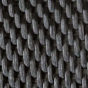 Close up of 5 Harness Satin weave on carbon fiber fabric. Carbon is 6K 11 ounce by 50 inch width.