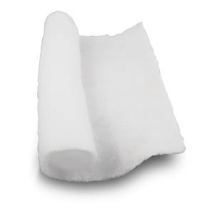 Piece of thick Breather fabric to be used in the vacuum bagging process.