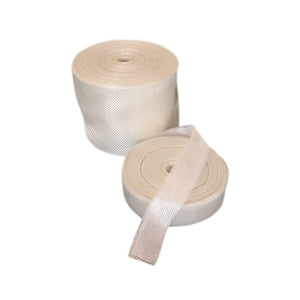 4 inch and 1 inch fiberglass fabric tape 50 yard rolls.