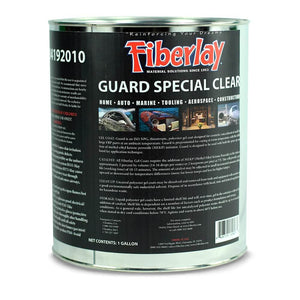 Gallon of Special Clear ISO NPG Polyester gel coat.