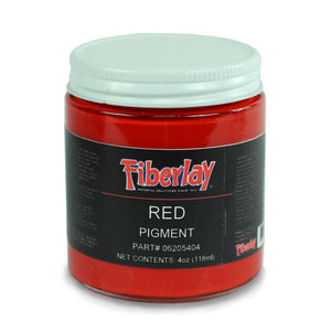 Bright red colored pigment for repairs and creating new colors.